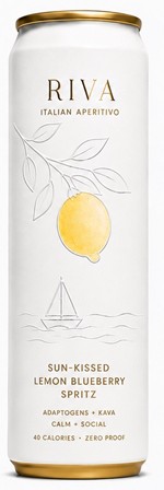 Original Riva Sun-Kissed Lemon Blueberry can