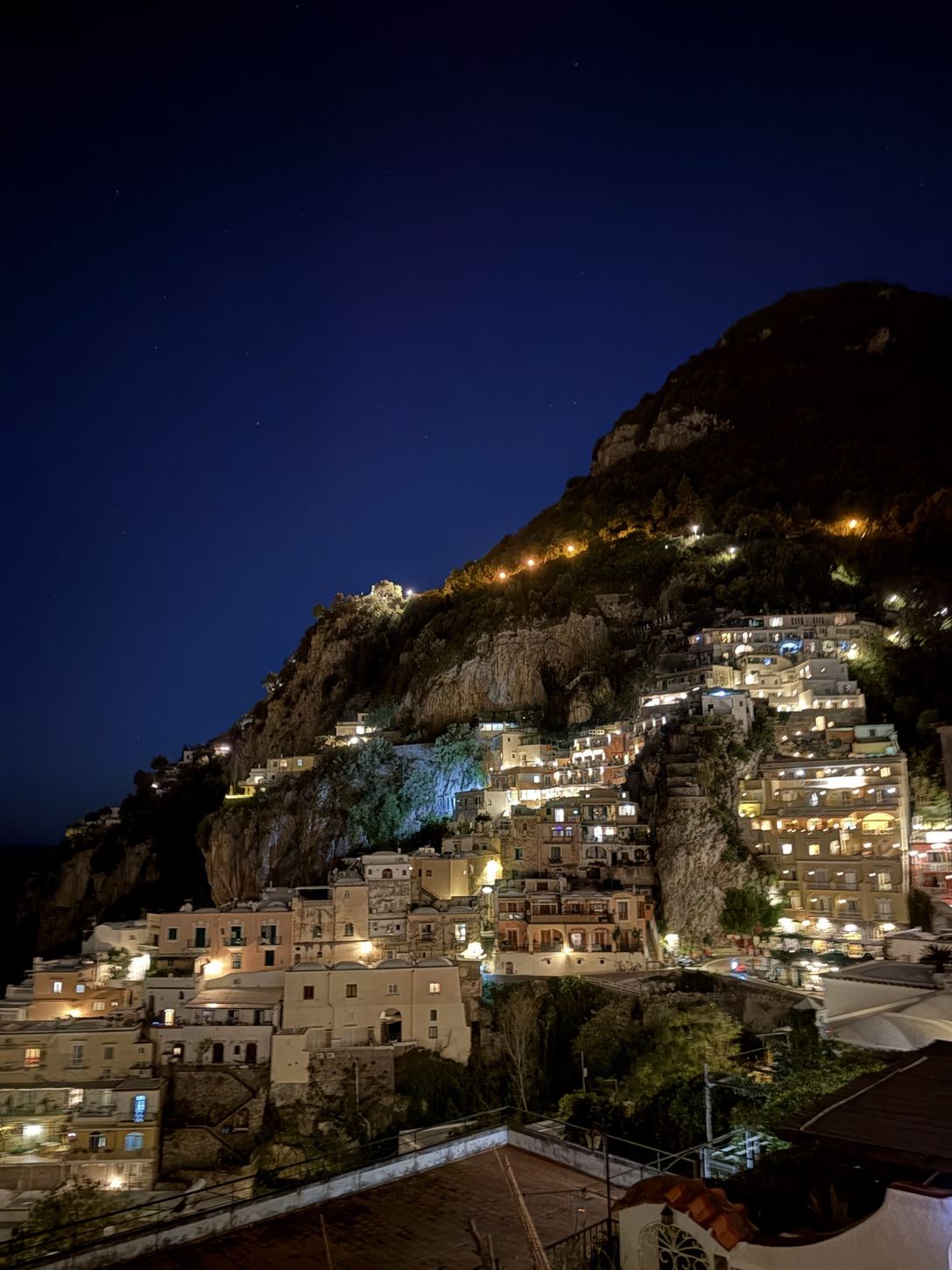Positano after dark